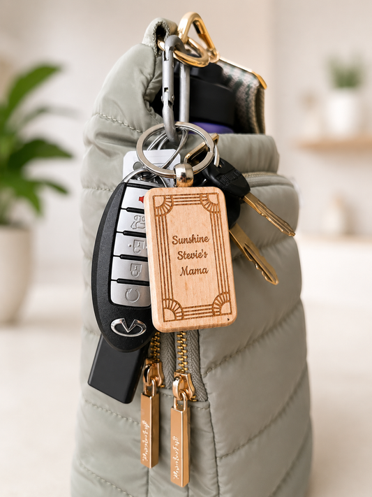Pocket Memories™ QR Keychain | Personalized Laser Engraved QR Code Gift for Photos, Videos, Spotify Playlists & Messages